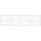 Ekena Millwork Set of Four Panels for 94 1/2"W x 24 1/4"H Lakewood Fretwork Wainscot Wall Paneling WPKP12X01X47LWD - alternate 2